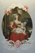 Paris, Frankreich - Bildnis von Marie Antoinette / Zum Vergrößern auf das Bild klicken