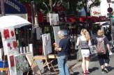 Paris, Frankreich - Künstlerviertel Montmatre / Zum Vergrößern auf das Bild klicken