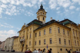 Szeged, Ungarn - Rathaus_seitlich