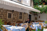 Dubrovnik, Kroatien - Restaurant / Zum Vergrößern auf das Bild klicken
