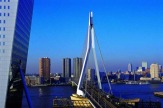 Rotterdam, NL - Erasmusbrücke / Zum Vergrößern auf das Bild klicken