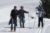 Naturhotel Lüsnerhof, Südtirol - Schneeschuhwanderer und Langläufer / Zum Vergrößern auf das Bild klicken