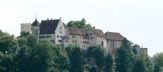 Museum Aargau, Schweiz - Nordansicht Schloss Lenzburg / Zum Vergrößern auf das Bild klicken