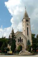Tokaj, Ungarn - Römisch-Katholische Kirche / Zum Vergrößern auf das Bild klicken