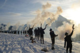 Berchtesgadener Advent - Die Berchtesgadener Weihnachtsschützen / Zum Vergrößern auf das Bild klicken