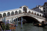 Venedig, Italien - Rialto-Brücke / Zum Vergrößern auf das Bild klicken