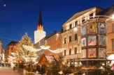 Villach, Kärnten - Villacher Hauptplatz zu Weihnachten