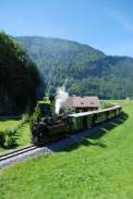 Wälderbahnle im Bregenzerwald, Vorarlberg / Zum Vergrößern auf das Bild klicken