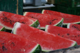 Wassermelonen / Zum Vergrößern auf das Bild klicken