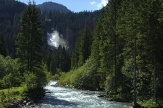 Krimmler Wasserfälle, Salzburg - Wasserweg / Zum Vergrößern auf das Bild klicken