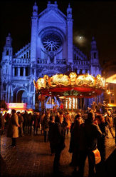 Winter-Wunder in Brüssel, Flandern - Belgien / Zum Vergrößern auf das Bild klicken