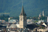 Zürich, Schweiz - Blick vom Zürichberg / Zum Vergrößern auf das Bild klicken
